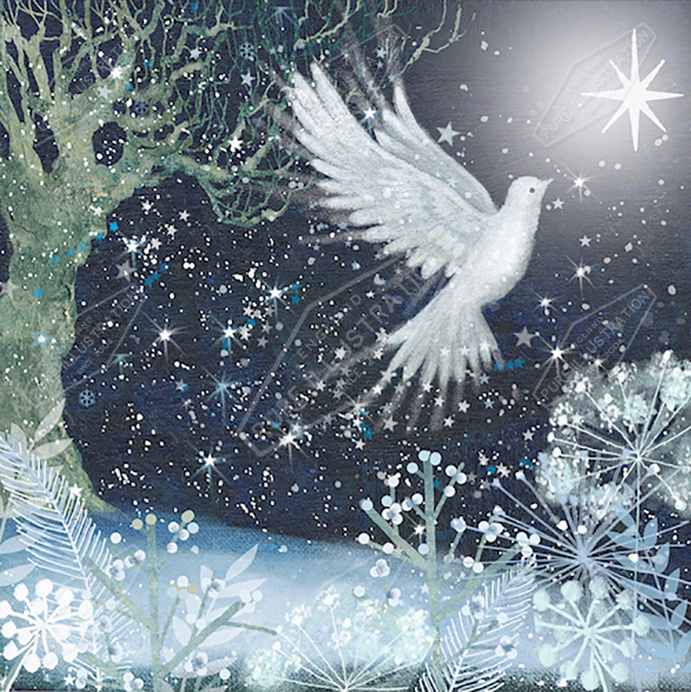 00034105JPA- Jan Pashley is represented by Pure Art Licensing Agency - Christmas Greeting Card Design