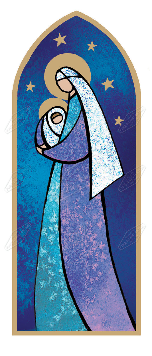 00034116DEV - Deva Evans is represented by Pure Art Licensing Agency - Christmas Greeting Card Design