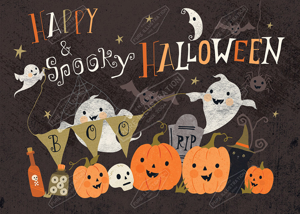 Halloween Design by Gill Eggleston for Pure Art Licensing Agency & Surface Design Studio