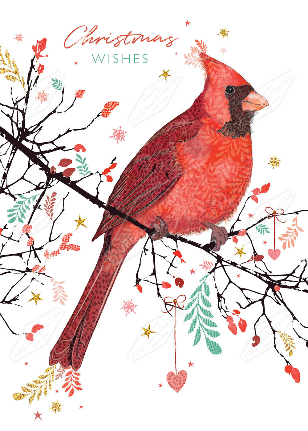 Cardinal Design by Victoria Marks for Pure Art Licensing Agency & Surface Design Studio