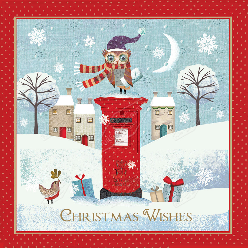 00034298DEV - Deva Evans is represented by Pure Art Licensing Agency - Christmas Greeting Card Design
