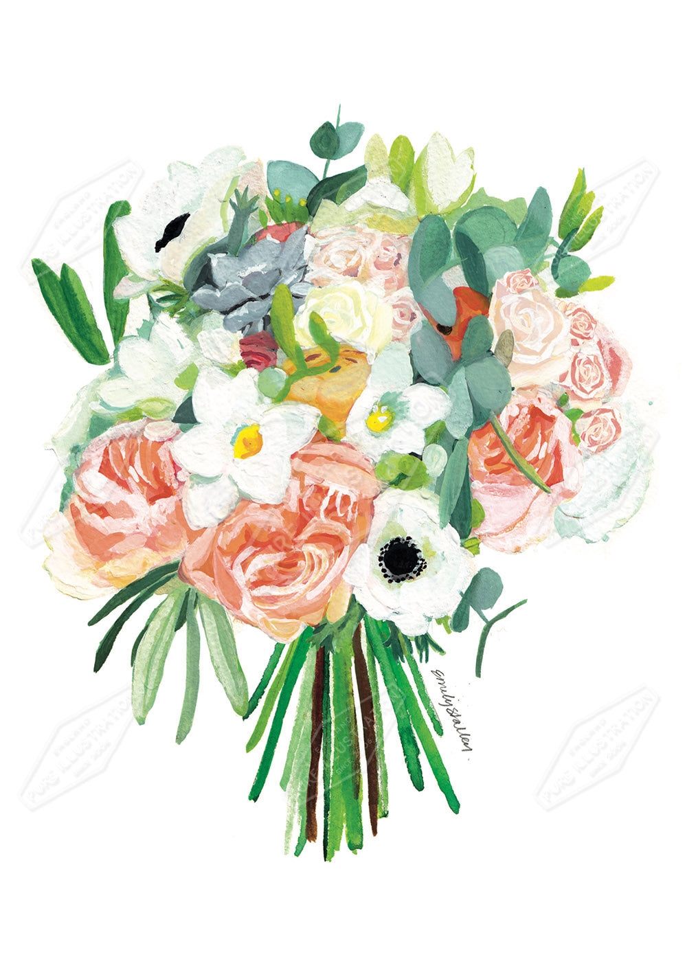 00034348EST- Emily Stalley is represented by Pure Art Licensing Agency - Everyday Greeting Card Design