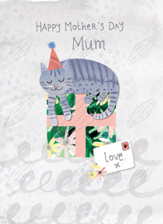 00034382SLA- Sarah Lake is represented by Pure Art Licensing Agency - Mother's Day Greeting Card Design