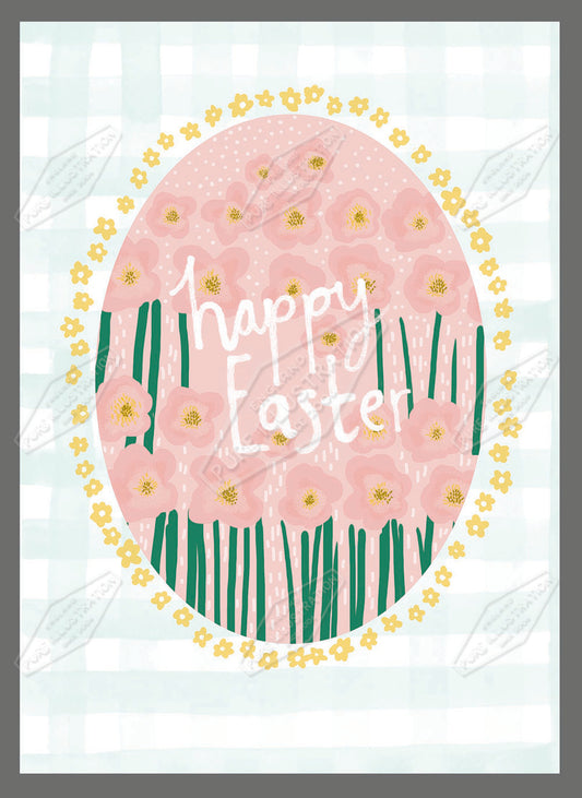 00034390SLA- Sarah Lake is represented by Pure Art Licensing Agency - Easter Greeting Card Design