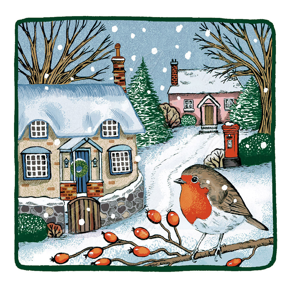 00034761DEV - Deva Evans is represented by Pure Art Licensing Agency - Christmas Greeting Card Design