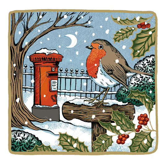 00034763DEV - Deva Evans is represented by Pure Art Licensing Agency - Christmas Greeting Card Design