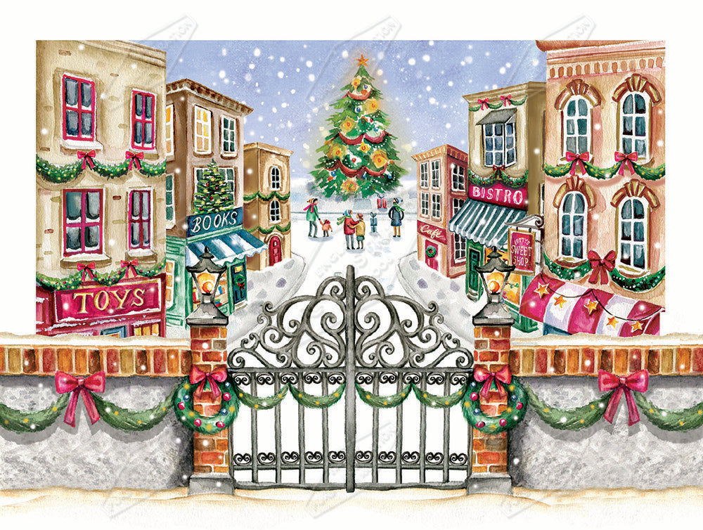 00034768DEV - Deva Evans is represented by Pure Art Licensing Agency - Christmas Greeting Card Design