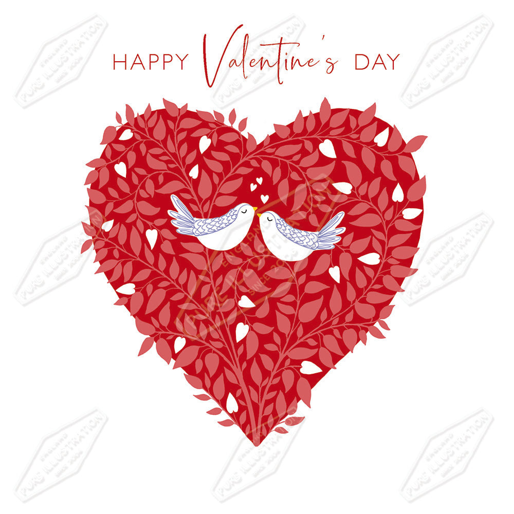 00034853CMI - Valentines Heart - Greeting Card Design - Pure Art Licensing Agency