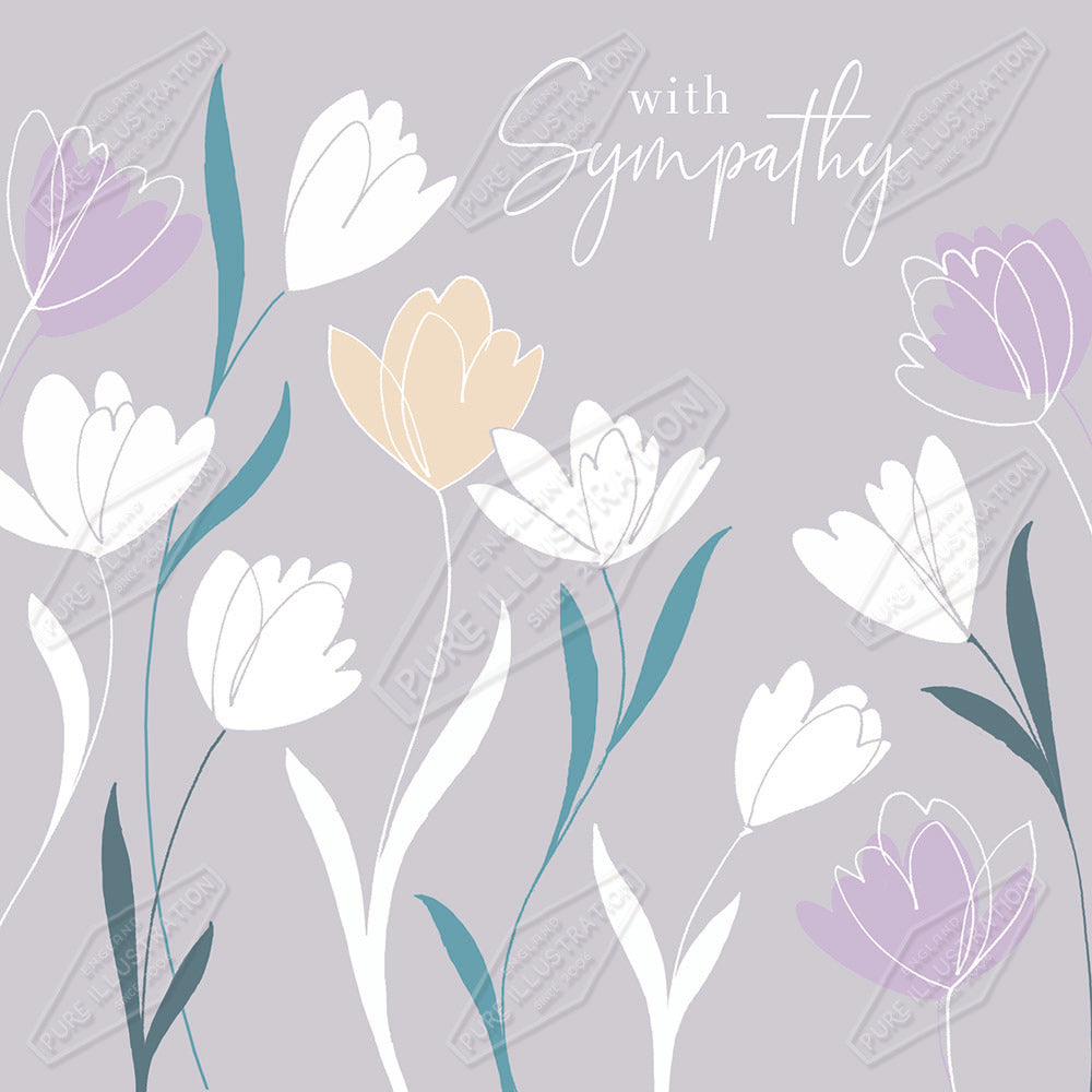 00034878CMI - Sympathy Greeting Card Design by Caitlin Miller - Pure Art Licensing Agency