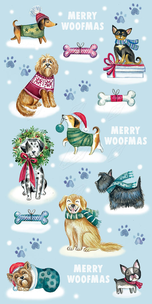 00034887DEV - Christmas Dogs by Deva Evans - Pure Art Licensing & Surface Design Studio