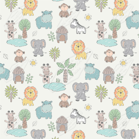 00034971GEG- Gill Eggleston is represented by Pure Art Licensing Agency - Baby Pattern Design
