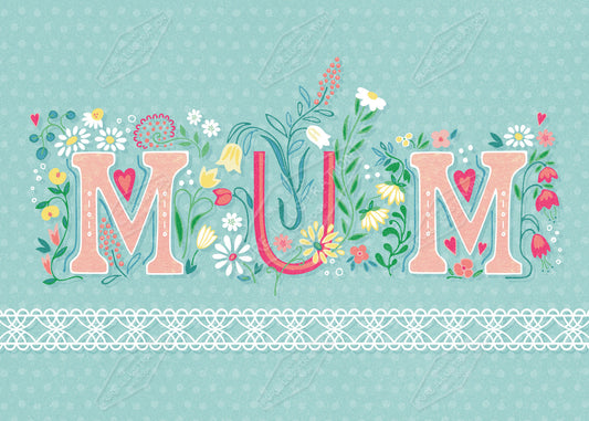 00034980GEGa- Gill Eggleston is represented by Pure Art Licensing Agency - Mother's Day Greeting Card Design