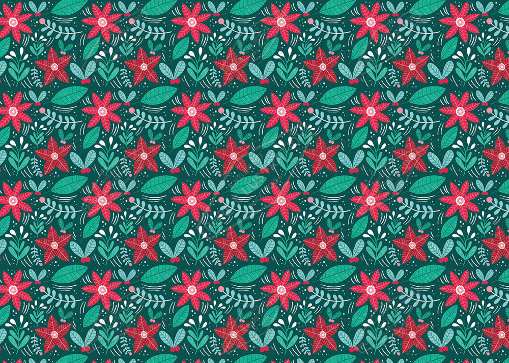 00035007LBR- Leah Brideaux is represented by Pure Art Licensing Agency - Christmas Pattern Design