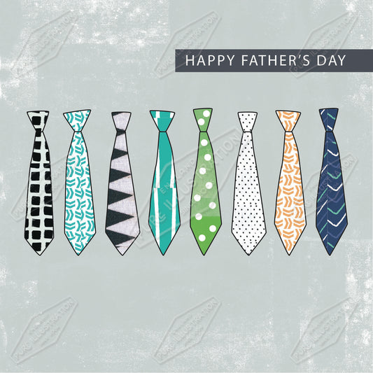 00035020IMC - Father's Day Greeting Card Design by Isla McDonald for Pure Art Licensing Agency International Product & Packaging Surface Design 