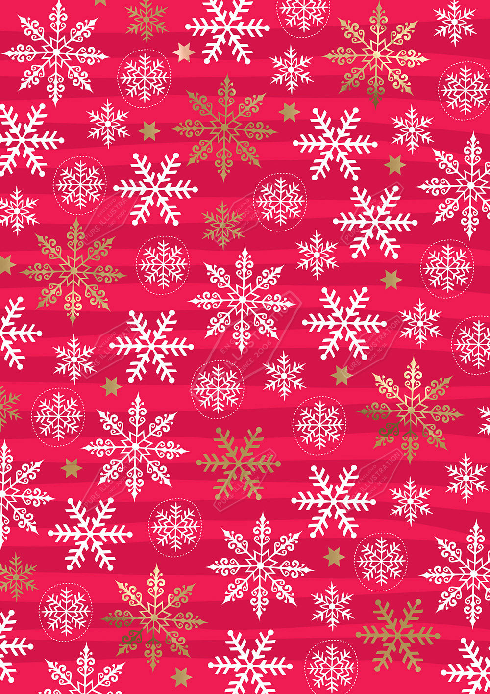 00035052IMC - Snowflake Pattern by Isla McDonald for Pure Art Licensing Agency International Product & Packaging Surface Design 