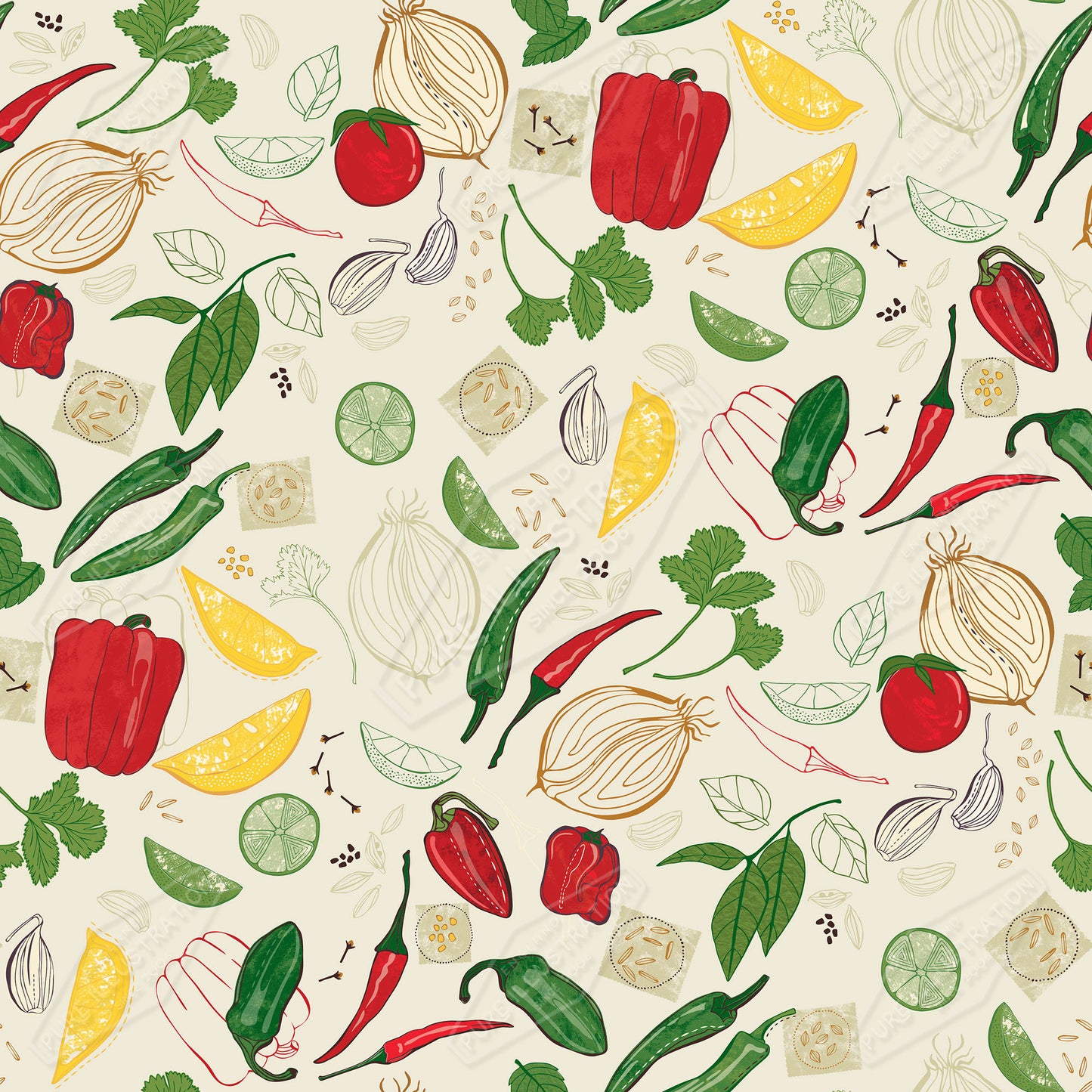 00035064GEG- Gill Eggleston is represented by Pure Art Licensing Agency - Everyday Pattern Design