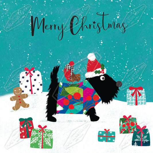 00035072IMC- Isla McDonald is represented by Pure Art Licensing Agency - Christmas Greeting Card Design