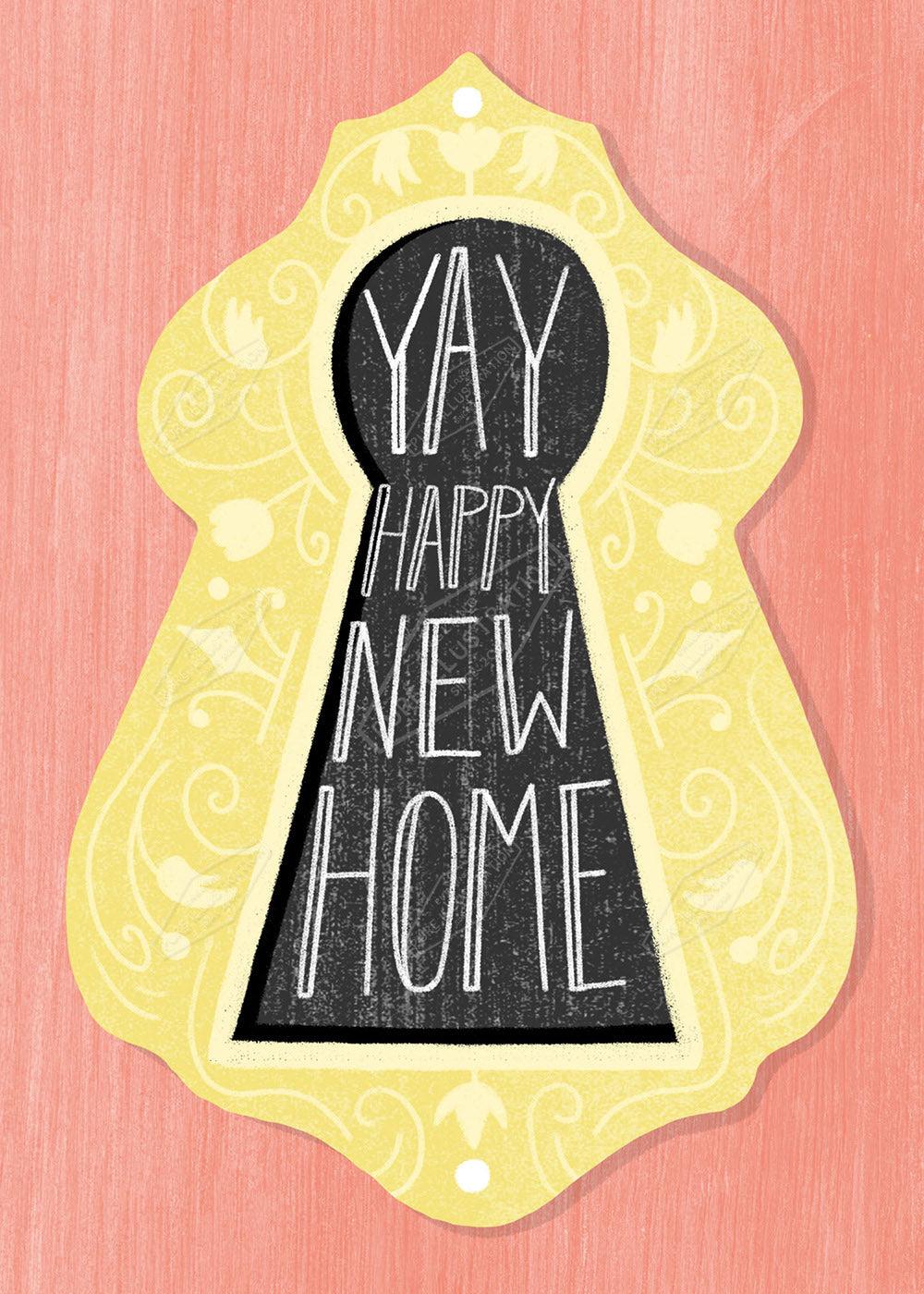 Happy New Home Greeting Card Design - Leah Brideaux is represented by Pure Art Licensing Agency