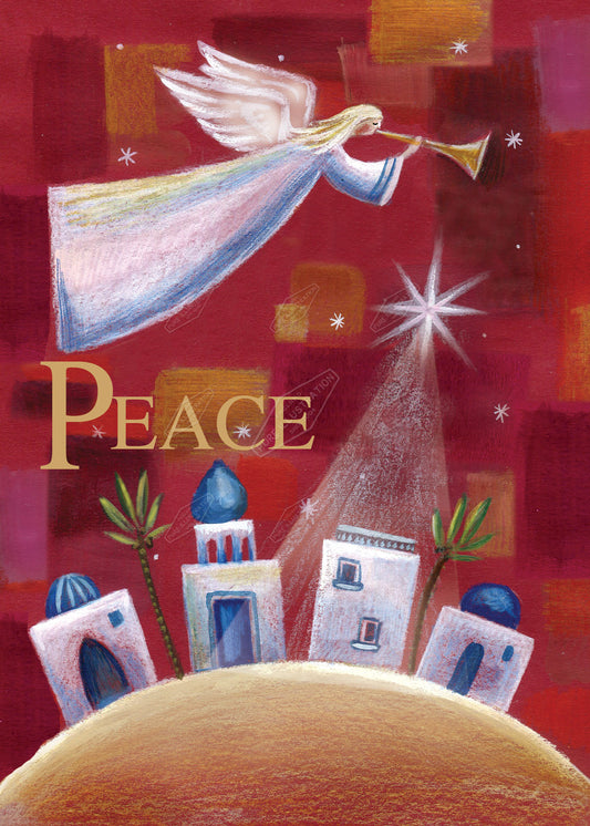 00035217DEV- Deva Evans is represented by Pure Art Licensing Agency - Christmas Greeting Card Design