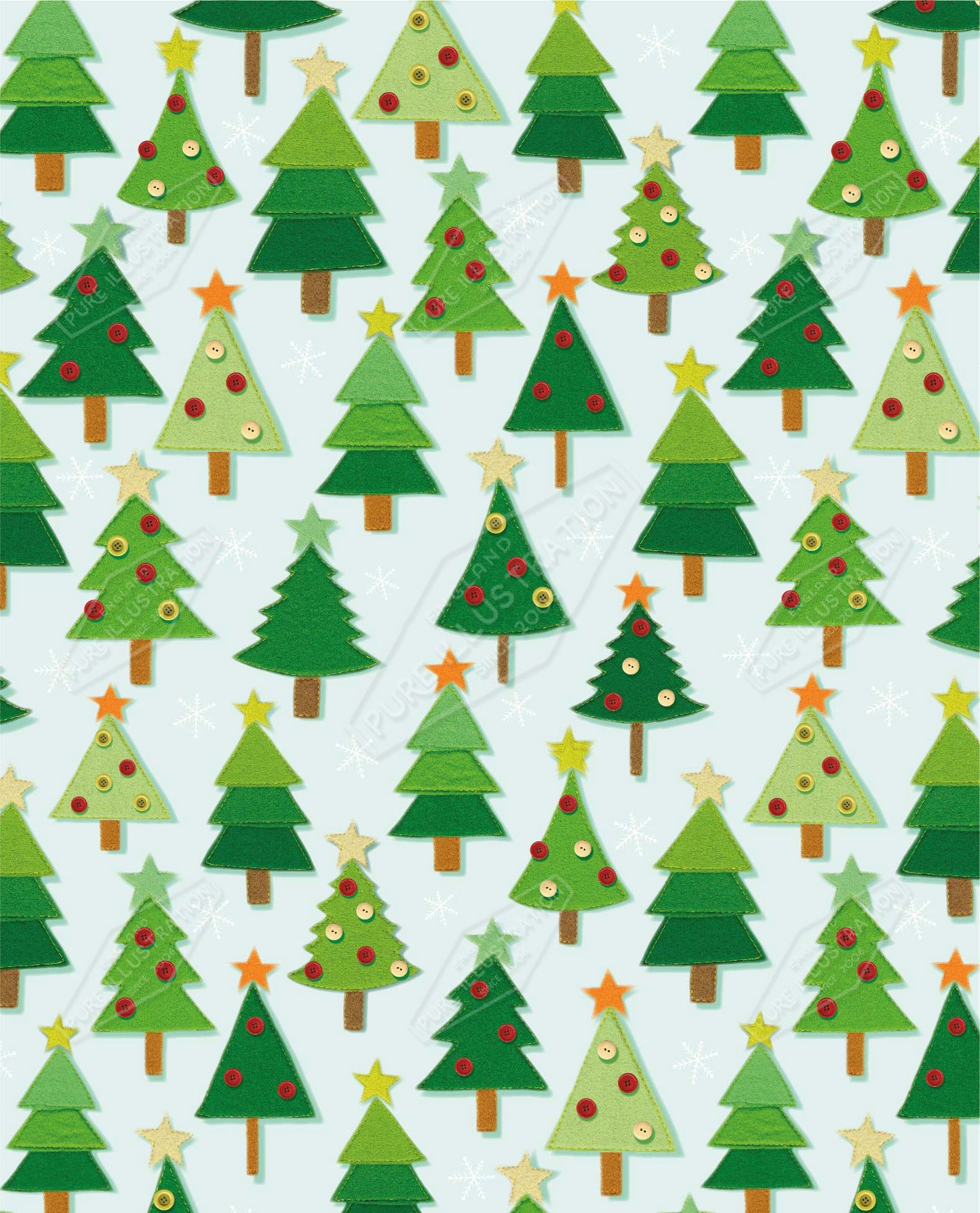 00035235SPI- Sarah Pitt is represented by Pure Art Licensing Agency - Christmas Pattern Design