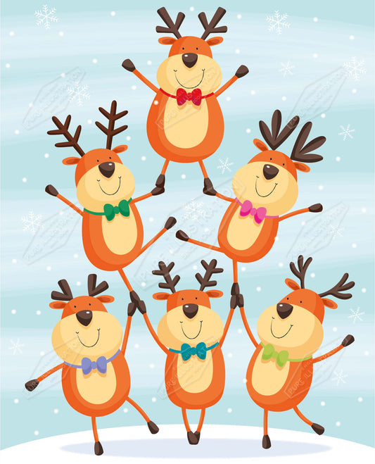 00035279SPI- Sarah Pitt is represented by Pure Art Licensing Agency - Christmas Greeting Card Design