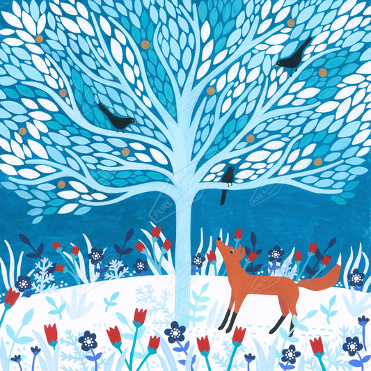 00035286SSN- Sian Summerhayes is represented by Pure Art Licensing Agency - Christmas Greeting Card Design