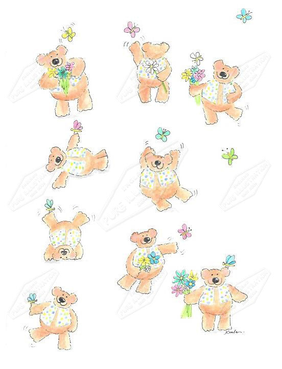 00035338CKO- Carla Koala is represented by Pure Art Licensing Agency - Everyday Pattern Design