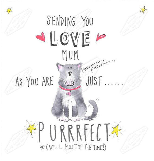 00035358CKO- Carla Koala is represented by Pure Art Licensing Agency - Mother's Day Greeting Card Design