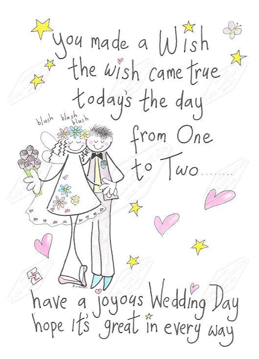 00035404CKO- Carla Koala is represented by Pure Art Licensing Agency - Wedding Greeting Card Design