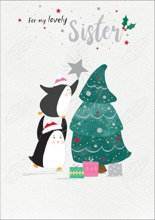 00035456CRE- Cory Reid is represented by Pure Art Licensing Agency - Christmas Greeting Card Design