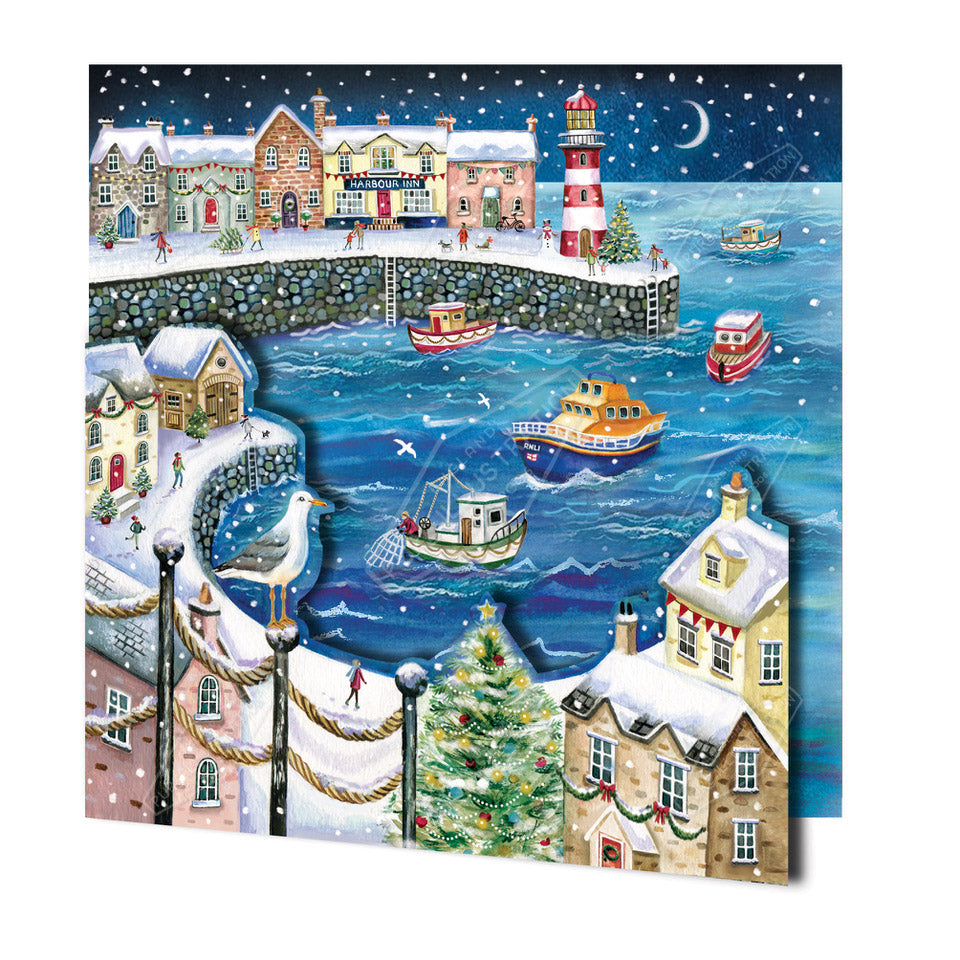 00035560DEVa - Deva Evans is represented by Pure Art Licensing Agency - Christmas Greeting Card Design