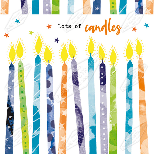 00035562CMI - Caitlin Miller is represented by Pure Art Licensing Agency - Birthday Greeting Card Design